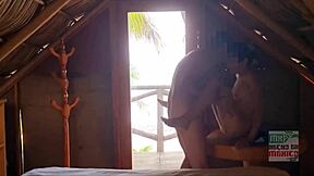 we fuck this young mexican slut on the beach where she loves public pounding