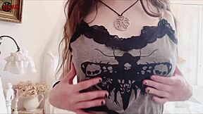 My perfect natural tits beg for your hot titjob cumshot dont you agree?