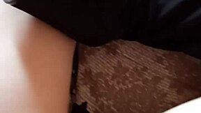 Hairy milf Gretala teases her curves in sexy stivali boots