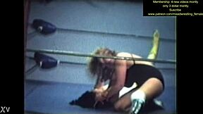 who dominates in this fierce mixed wrestling showdown?