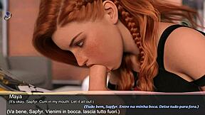 hey tutor trades cash for big cock blowjob and ass fuck lesson part 1