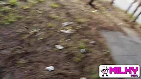 petite peruvian teen prostitute caught in barcelona streets rides cock cowgirl