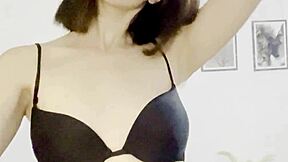 this mature milf loves teasing with her big european boobs so much