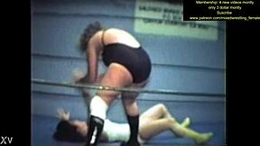 who dominates in this fierce mixed wrestling showdown?