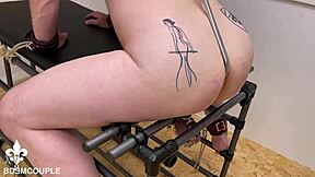 I've been caged waiting so long for femdom anal fisting punishment