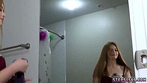 why does this hot 18yo petite redhead squirt solo driving her stepbrother wild with obsession?