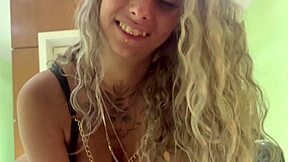 morganita rides naughty dwarf's cock with big tits bouncing