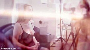 Sexy Nurse Greene Wanks Patient Cock and Plays with Cum