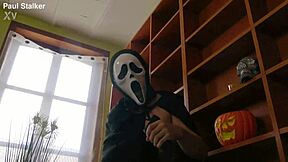 A Halloween trilogy unfolds as Mila Milan screams through hardcore rough ass rimming and intense sex