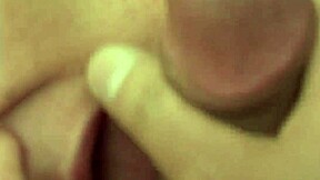 Italian milf unzips fly for kitchen amateur blowjob and masturbation