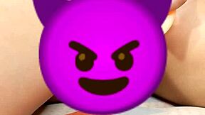 Dragon dildo fan slides miranielt's huge monster deep into soft pussy. she moans testing the massive toy stretch fully.