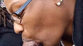 sexy braces milf wife sucks big black cock then fucked doggy in car