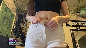 hey check this horny 18+ latina rubbing her plump pussy loud