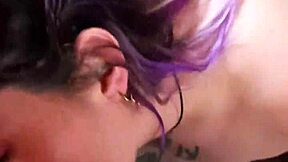 blonde girlfriend goes balls deep on her friend's throbbing cock swallowing every drop