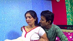 indian devar pounds bhabhi's wet pussy with dirty hindi talk and creampie finish