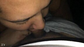 wet lips slurp cock in intense slow motion blowjob action