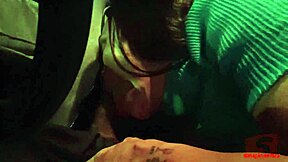 Drika Muniz Sucks Cock On Ride To Roadside Motel Fuck