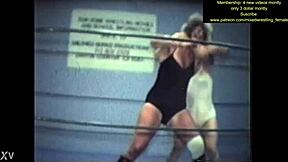 who dominates in this fierce mixed wrestling showdown?