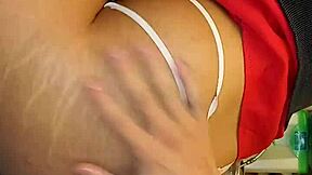 Trans Latina Sucks Cock Then Ass Fucked Closeup