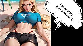 comic babe lost in jungle gets monster cock gangbang gaping