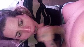 who needs coffee when homemade blonde slut deepthroats black cock for breakfast?