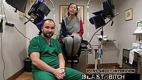 kalani luana's natural tits blasted cum pov closeup