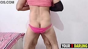 cuckold hubby watches me fuck his chubby wife's big tits and ass dancing