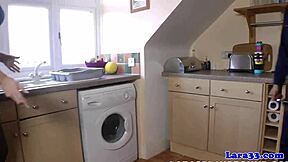 cheeky plumber fills english milf pipe