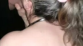 whoa this female slave rocks gloryhole and group fun in sauna