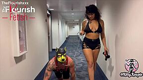 yo fetish fans kitty kewpie pegs bad pup ash in chi-town cosplay bdsm spanking interracial