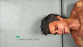 big ass and tits tempt in erotic leap of faith pose 20