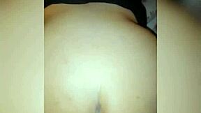 Fucking my thick friend's big ass as tits bounce wildly 🍑💦🍑