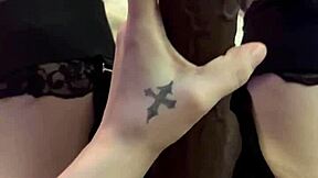 how would you take my huge strap-on cock tease?