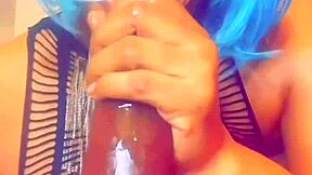 ladyraex, you throat goat with that monster ebony cock deepthroat?