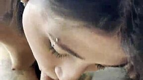 Girlfriend Swallows Cuckold's Cum-Filled Blowjob in Dorm