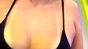 hey neighbors, check my wet pussy and perky nipples at the gym