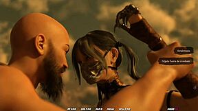 i get so hooked playing this rough blowjob desert stalker game chapter one in español... damn