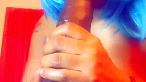 ليديرايكس، أنتِ ماعز الحلق مع الزب الإيبوني العملاق ديب ثروت؟