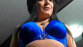 slut parades her very slutty revealing clothes up close