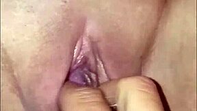 Fingering Stepsister's Wet Shaved Pussy Closeup POV!