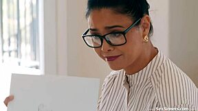 teacher lends me her special helping hand