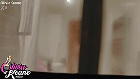 wanna peek at your chubby british neighbor's big natural tits in the shower?