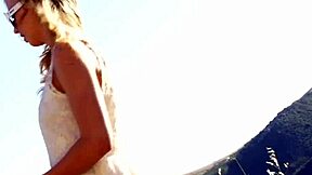 Jillian Janson trembles in bliss cumming hard surrounded by nature