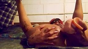 whoa the brunette's back super horny slamming anal deep with her fave toys and dildos