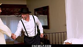 god she's bending over taking it all to join the circle as bdsm milf slave