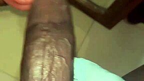 Stocking slut deepthroats huge sex toy like a bdsm slave in dorm until nasty cum in mouth