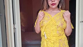 i'm like, this hot chick cleans room with no panties on her big ass... damn