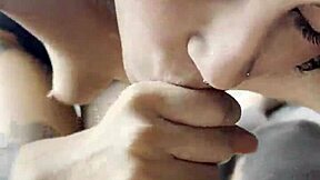 Girlfriend Swallows Cuckold's Cum-Filled Blowjob in Dorm