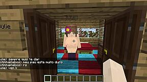 Buddy spots naked sexy amiga and they plunge into raw urgent sex frenzy.