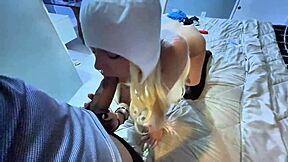 cosplay as finn from adventure time hides wild interracial backstage sex with trice